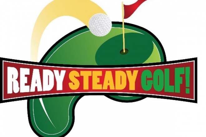 Ready steady golf logo