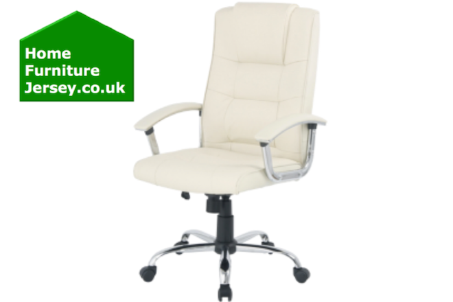 Cream Office Chair resize