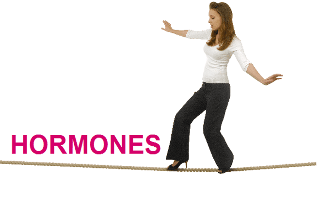 Hormones-tight-rope